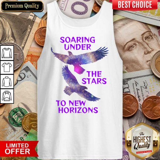 Soaring Under The Stars To New Horizons Tank Top