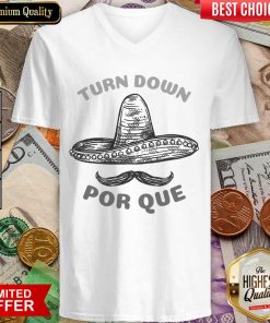 Turn Down Por Que V-neck